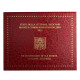 Blister Moeda KM#544 2 Euros 2021 FC Vaticano Europa 700º aniversário da morte de Dante Alighieri Bimetálico Ø25,75mm