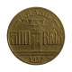 Moeda V-154 500 Réis 1937  BC  Feijó Bronze Alumínio  Ø22,5mm 5gr.