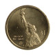 Moeda KM#798 1 Dollar Inovação Missouri 2024 P FC USA América Cobre Revestido de Latão Manganês Ø26,49mm 8,1gr.