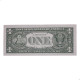 Cédula P#544b 1 Dollar 2017 Letra B Carimbo Verde Estados Unidos América FE