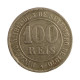 Moeda V-002 100 Réis 1871 BC/MBC Cupro Níquel Ø27mm 10gr.