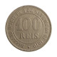 Moeda V-002 100 Réis 1871 MBC+ Cupro Níquel Ø27mm 10gr.