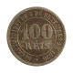 Moeda V-015 100 Réis 1885 BC Cupro Níquel Ø27mm 10gr.