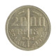 Moeda P-720 2000 Réis 1935 MBC+ Duque de Caxias Prata 500 Ø26mm 8gr.