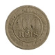 Moeda V-028 100 Réis 1886 BC Cupro Níquel Ø27mm 10gr.