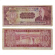 Cédula P#196b 10 Guaraníes 1963 C/Marca de Caneta Paraguai América BC