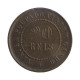 Moeda B-811 20 Réis 1908 MBC+ Bronze Ø25mm 7gr.*