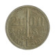 Moeda P-720 2000 Réis 1935 MBC Duque de Caxias Prata 500 Ø26mm 8gr.