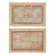 Cédula P#New 10 Centimes 1923 Ocupação do Reno Questão Ferroviária Alemanha Europa BC
