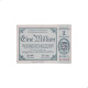 Cédula Notgeld 1.000.000 Marks 1923  Alemanha Europa MBC