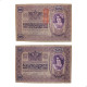 Cédula P#64 10000 Kronen 1918 C/Rasgo Austria Europa MBC