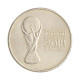 Moeda KM#New 25 Rubles 2018 SOB Rússia Europa Campeonato do Mundo FIFA 2018 Rússia Cupro Níquel Ø27mm 10gr.