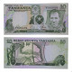Cédula P#6b 10 Shillings 1978 Tanzânia África FE