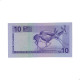 Cédula P#1a 10 Dollars 1993 Namíbia África FE