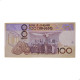 Cédula P#62b 100 Dirhams 1987 Marrocos África MBC