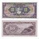 Cédula R-184 10 Mil Réis 1927 C/ Leve Manchas SOB