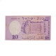 Cédula P#32d 10 Israeli Pounds 1958 Israel Ásia MBC