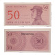 Cédula P#94a 50 Sen 1964 Indonésia Ásia FE