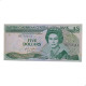 Cédula P#18a 5 Dollars 1988 Antígua e Barbuda Caribe Ocidental América FE