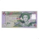 Cédula P#47 5 Dollars 2008 Caribe Ocidental América FE
