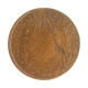 Moeda C-629 80 Réis 1830 R BC/MBC C/ Carimbo Geral de 40 Cobre Ø40mm 28,68gr.