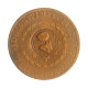 Moeda C-629 80 Réis 1830 R BC/MBC C/ Carimbo Geral de 40 Cobre Ø40mm 28,68gr.