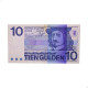 Cédula P#91b 10 Gulden 1997 Holanda Europa MBC