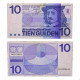 Cédula P#91b 10 Gulden 1997 Holanda Europa MBC