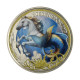 Moeda KM#New 3 Euros 2026 FC Áustria Europa The Hippokampus - Série Criaturas Místicas Cupro-níquel Ø34mm 16gr.