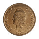 Moeda KM#14 100 Francs 2003 FC Polinésia Oceania Latão R Níquel Ø30mm 10gr.