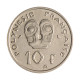 Moeda KM#5 10 Francs 1967 SOB/FC Polinésia Oceania Níquel Ø24mm 6gr.