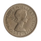 Moeda KM#28.2 1 Florin 1963 SOB/FC Nova Zelândia Oceania Rainha Elizabeth Cupro-níquel Ø28,58mm 11,31gr.