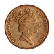 Moeda KM#78 1 Cents 1990 SOB/FC Austrália Oceania Rainha Elizabeth Bronze Ø17,53mm 2,59gr.