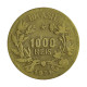 Moeda V-134 1000 Réis 1931 MBC Data Difícil Bronze Alumínio Ø27mm 8gr.