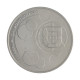 Moeda KM#808 10 Euros 2011 FC Portugal Europa 25º aniversário da adesão de Portugal e Espanha à União Europeia Cupro-níq
