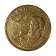 Moeda V-520 25 Centavos 2000 MBC+ Aço Revestido de Bronze Ø25mm 7,5gr.