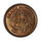 Moeda V-460 1 Centavo 2001 SOB Aço R Cobre Ø17mm 2,4gr.