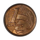 Moeda V-460 1 Centavo 2001 SOB Aço R Cobre Ø17mm 2,4gr.