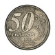 Moeda V-547 50 Centavos 2001 MBC Cupro Níquel Ø23mm 9,25gr.