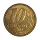 Moeda V-503 10 Centavos 2010 SOB/FC Aço R BronzeØ20mm 4,8gr.