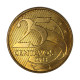 25 Centavos 2013 SOB/FC