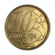 Moeda V-506 10 Centavos 2013 SOB Aço R Bronze Ø20mm 4,8gr.