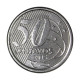 Moeda V-560 50 Centavos 2015 MBC+ Aço Inoxidável Ø23mm 7,8gr.