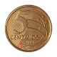 Moeda V-485a 5 Centavos 2019A FC Letra A Aço R Cobre Ø22mm 4,1gr.