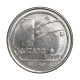 Moeda V-412 1 Cruzado Novo 1989 SOB/FC Centenário da República 1889 - 1989 Aço Inoxidável Ø31mm 10gr.*