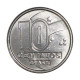 Moeda V-409 10 Centavos 1990 FC Garimpeiro Aço Inoxidável Ø18,5mm 2,5g