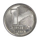 Moeda V-413 1 Cruzeiro 1990 FC Bandeira Aço Inoxidável Ø20,5mm 3,6gr.