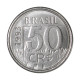 Moeda V-434 50 Cruzeiros Reais 1993 SOB/FC Onça Aço Inoxidável Ø23mm 3,9gr. *