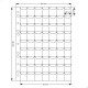 Álbum Fichário 10 Folhas para 630 Moedas 32x24 Ziper Cobra GG