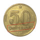 V-195 50 Centavos 1946 MBC Cunho Trincado